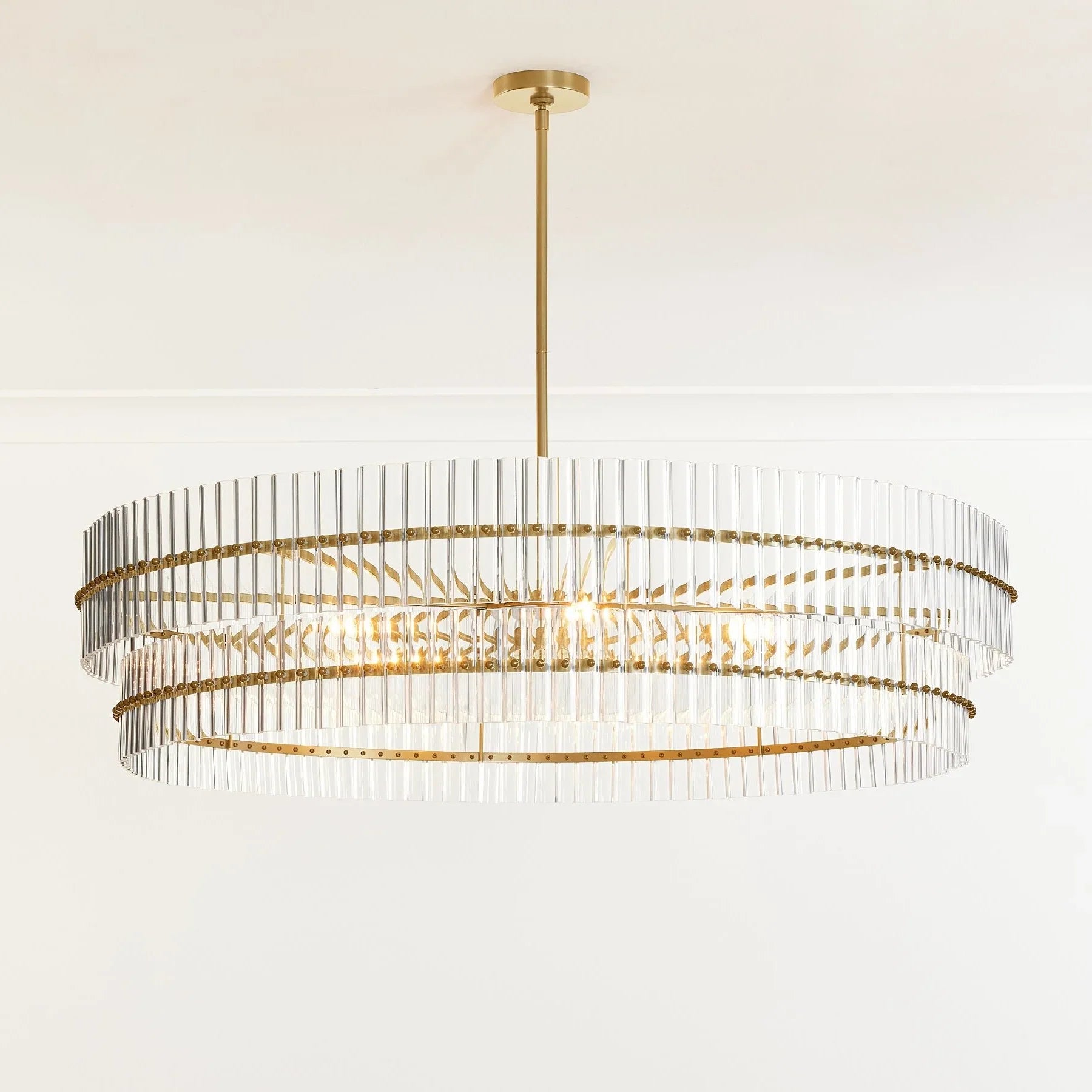 Macy Crystal Round Chandelier