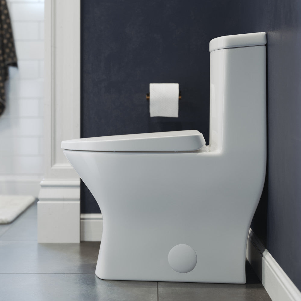 Swiss Madison Sublime II One-Piece Round Toilet Dual-Flush 1.1/1.6 gpf | SM-1T257