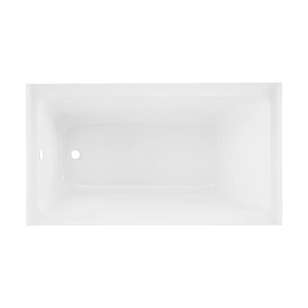 Swiss Madison Voltaire 54" x 30" Left-Hand Drain Alcove Bathtub with Apron | SM-AB557