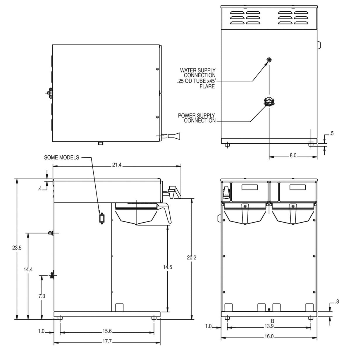 Bunn AXIOM® Twin-APS Airpot System