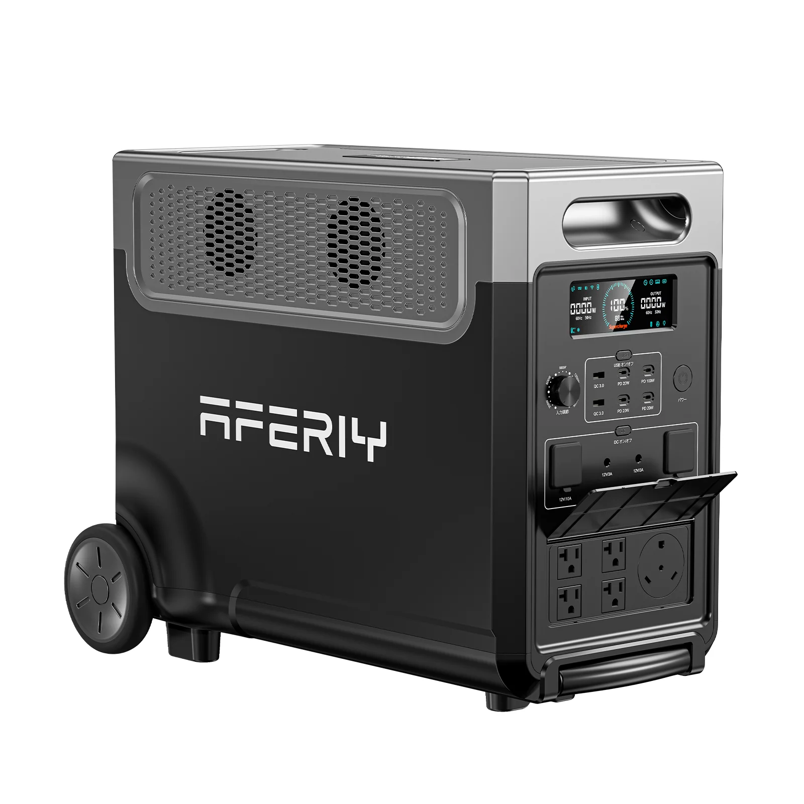 Aferiy AF-P310 Portable Power Station 3300W/3600W LiFePO4 Battery 3840Wh New