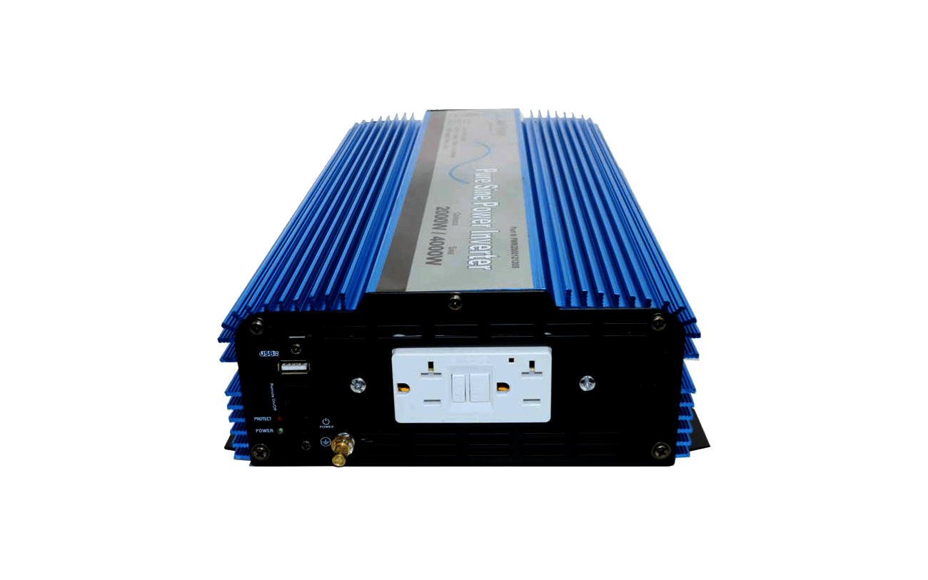 BigBattery HUSKY 2 12V Pure Sine Wave Inverter | 2,000W Output | UL458 Standard