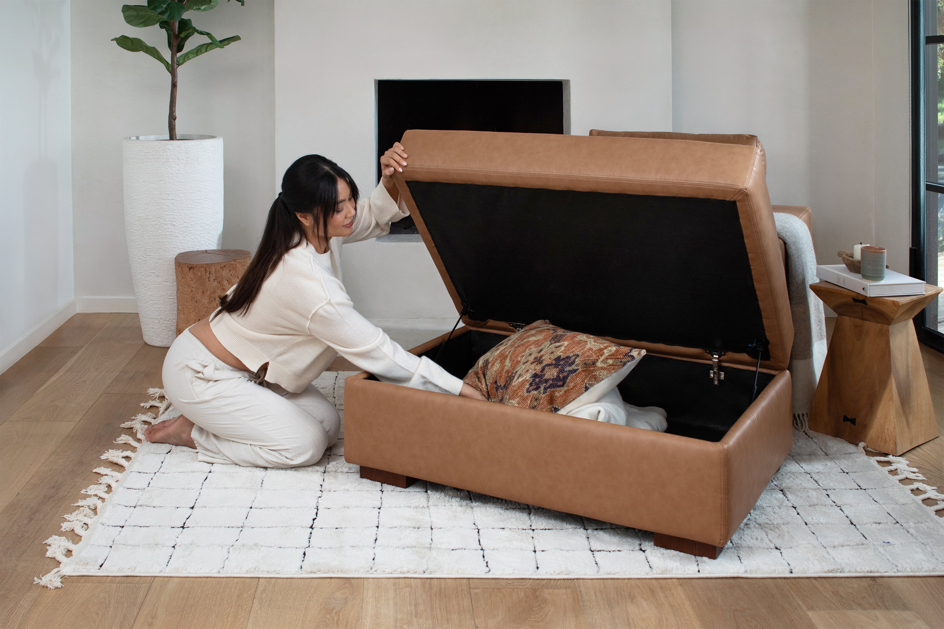 Barton Storage Ottoman