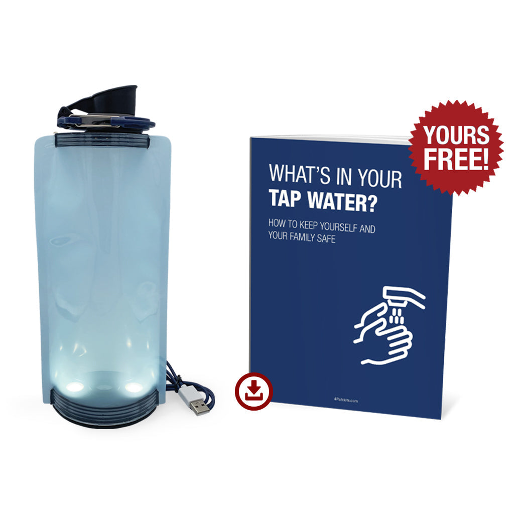 Aqua-Bright 2-in-1 Water Bottle & Lantern