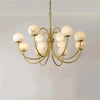 Alabaster Radial Chandelier