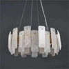 Alabaster Round Pendant Chandelier