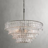 Amor 4-Tier Glass Round Chandelier 36