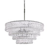 Lime 4-Tier Glass Round Chandelier 36