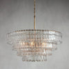 Amor 4-Tier Glass Round Chandelier 36