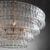 Lime 4-Tier Glass Round Chandelier 36