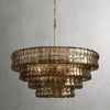 Amor 4-Tier Glass Round Chandelier 36