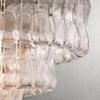 Lime Glass Oval Chandelier 54