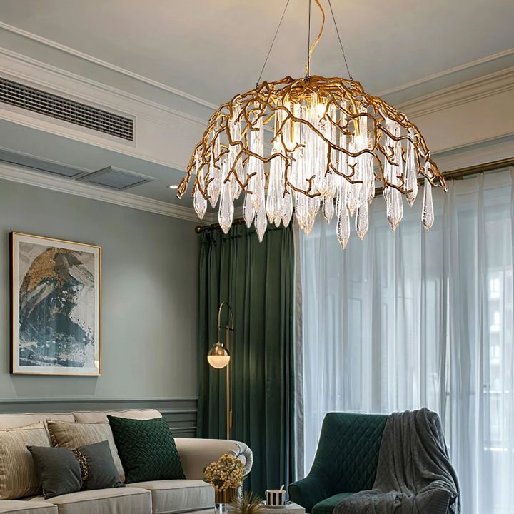 Aqua Dome Chandelier