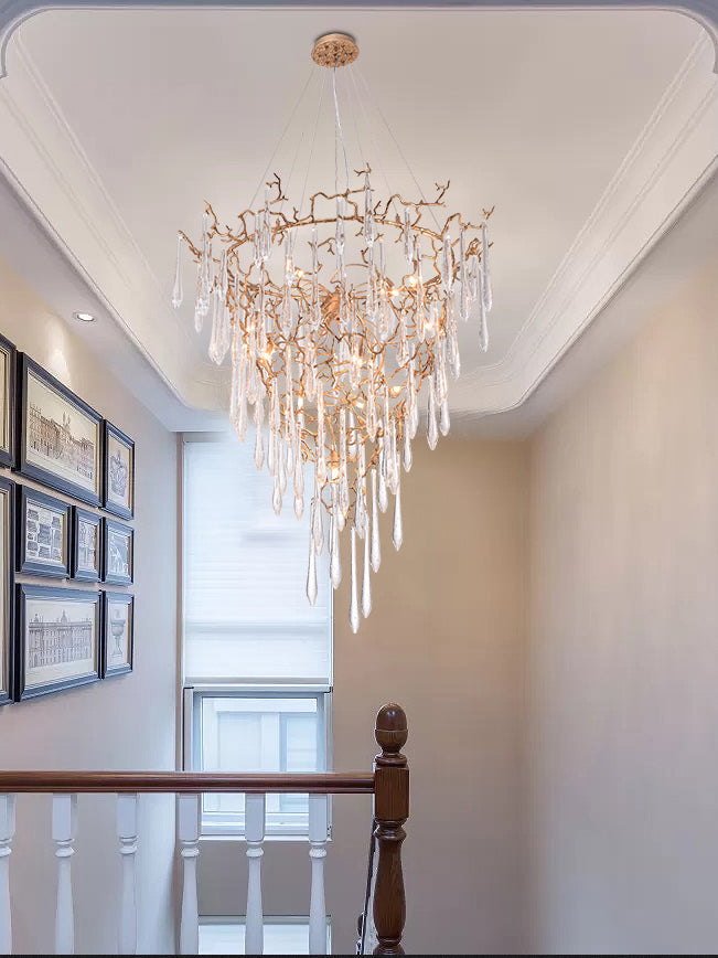 Aqua Parable Chandeliers