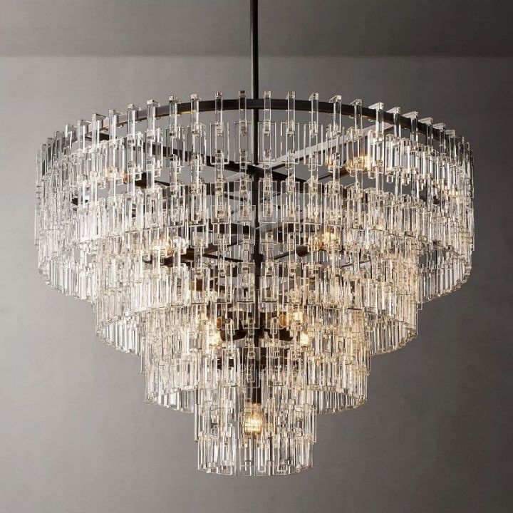 Arrebol 4-Tier Round Chandelier 48"