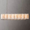 Aubrey Calcite Rectangular Chandelier 54