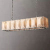 Aubrey Calcite Rectangular Chandelier 54