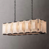 Aubrey Calcite Rectangular Chandelier 42