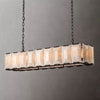 Aubrey Calcite Rectangular Chandelier 62