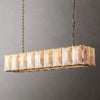 Aubrey Calcite Rectangular Chandelier 62