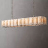 Aubrey Calcite Rectangular Chandelier 74