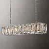 Aubrey  Crystal Rectangular Chandelier 62