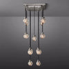 Augety Spherical Modern Rectangular Chandelier 36”