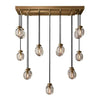 Augety Spherical Modern Rectangular Chandelier 36”