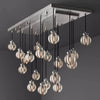 Augety Spherical Modern Rectangular Chandelier 54”