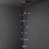 Augety Spherical Modern Rectangular Chandelier 54”