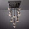 Augety Spherical Modern Rectangular Chandelier 72”