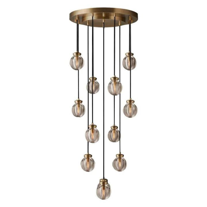 Augety Spherical Modern Round Chandelier 22"