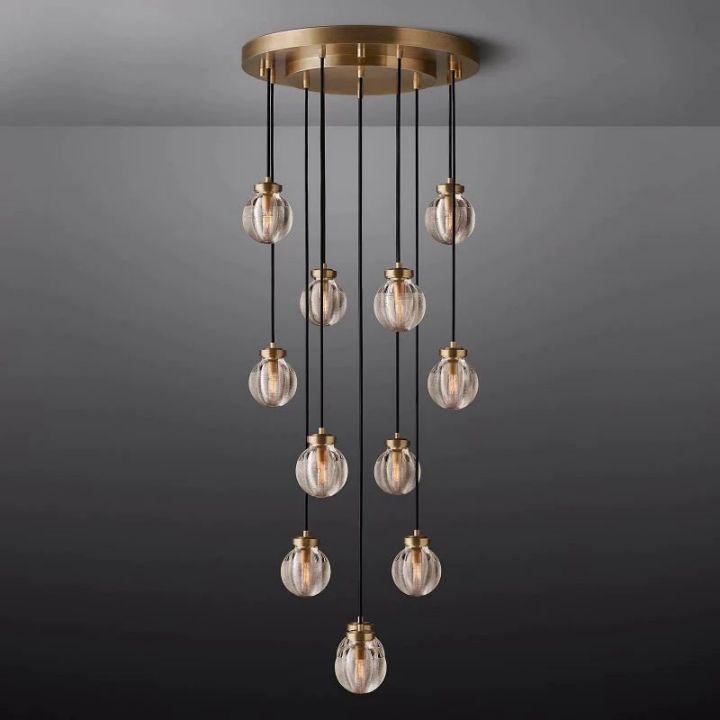 Augety Spherical Modern Round Chandelier 22"