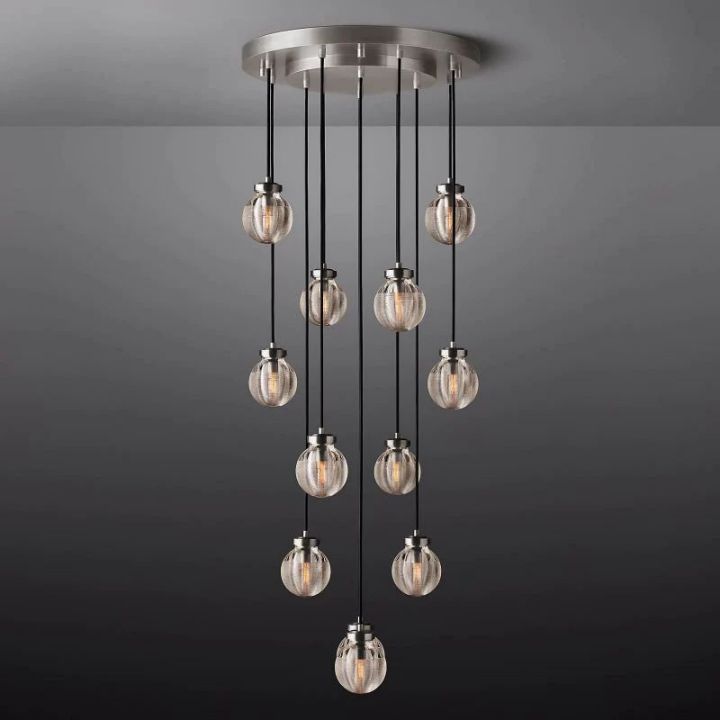 Augety Spherical Modern Round Chandelier 22"