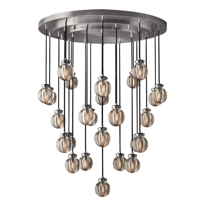 Augety Spherical Modern Round Chandelier 38"