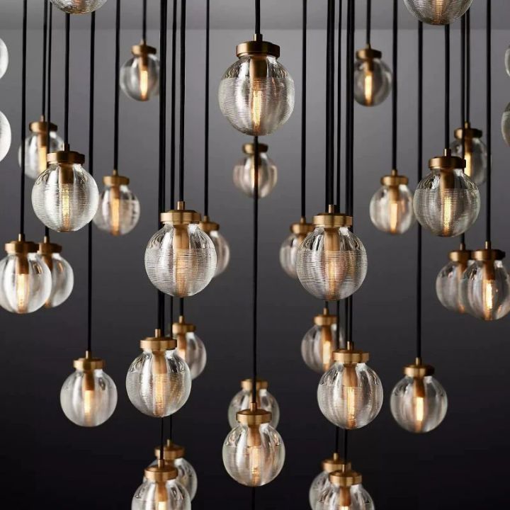 Augety Spherical Modern Round Chandelier 48"