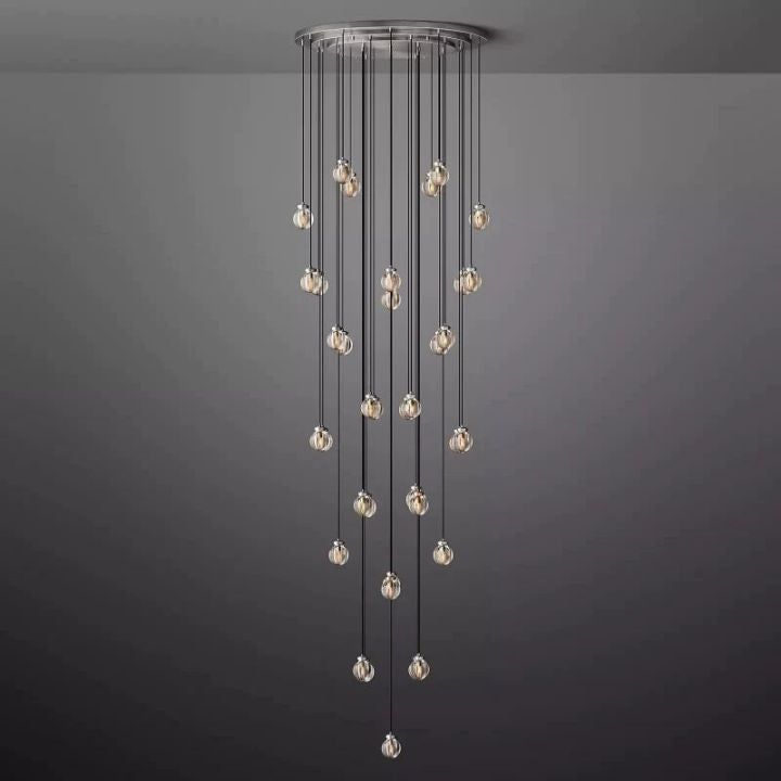 Augety Spherical Modern Round Chandelier 48"