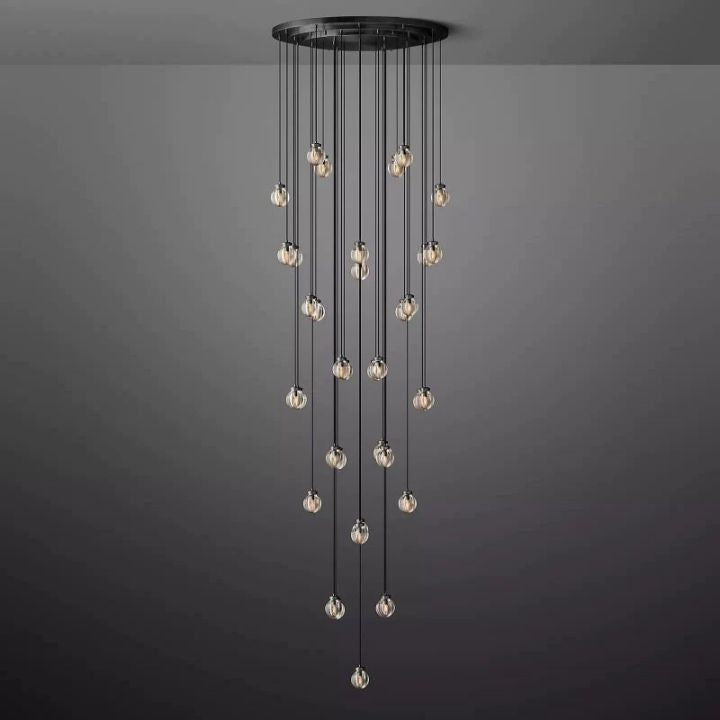 Augety Spherical Modern Round Chandelier 48"