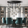 Augety Spherical Modern Round Chandelier 48