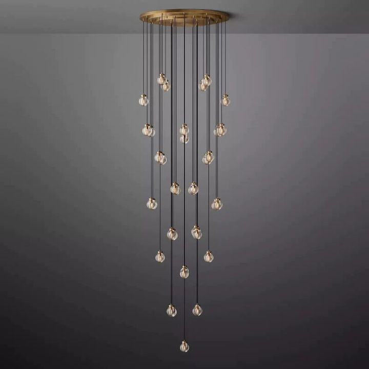 Augety Spherical Modern Round Chandelier 48"