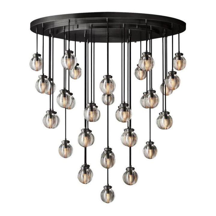 Augety Spherical Modern Round Chandelier 48"