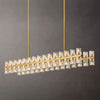 Aurora Wine-Glass Rectangular Chandelier 54