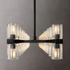 Aurora Wine-Glass Rectangular Chandelier 54