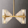 Aurora Wine-Glass Rectangular Chandelier 72