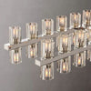 Aurora Wine-Glass Rectangular Chandelier 72