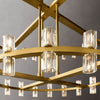 Aurora Wine-Glass Round 2-Tier Chandelier 60