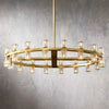 Aurora Wine-Glass Round Chandelier 36