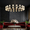 Aurora Wine-Glass Round Chandelier 36