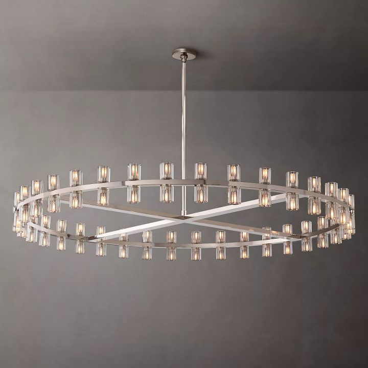 Aurora Wine-Glass Round Chandelier 60"