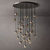 Crysball Cluster Round Chandelier 40